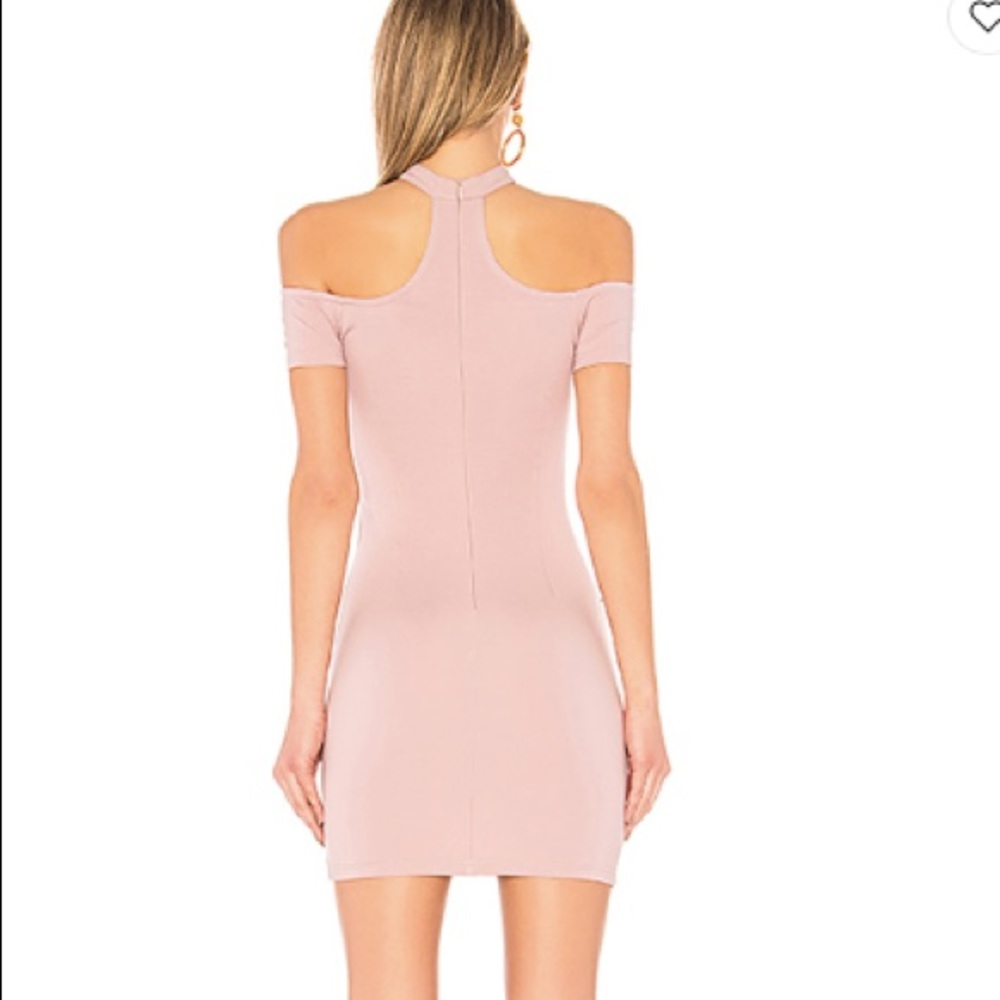 Revolve Choker Ruched Dress - Picture 3 of 6